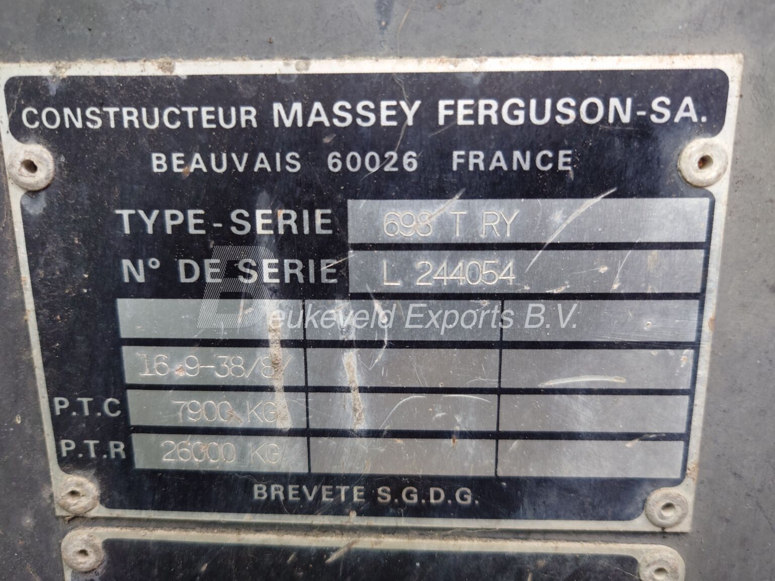 Massey Ferguson MF 698T turbo (1)