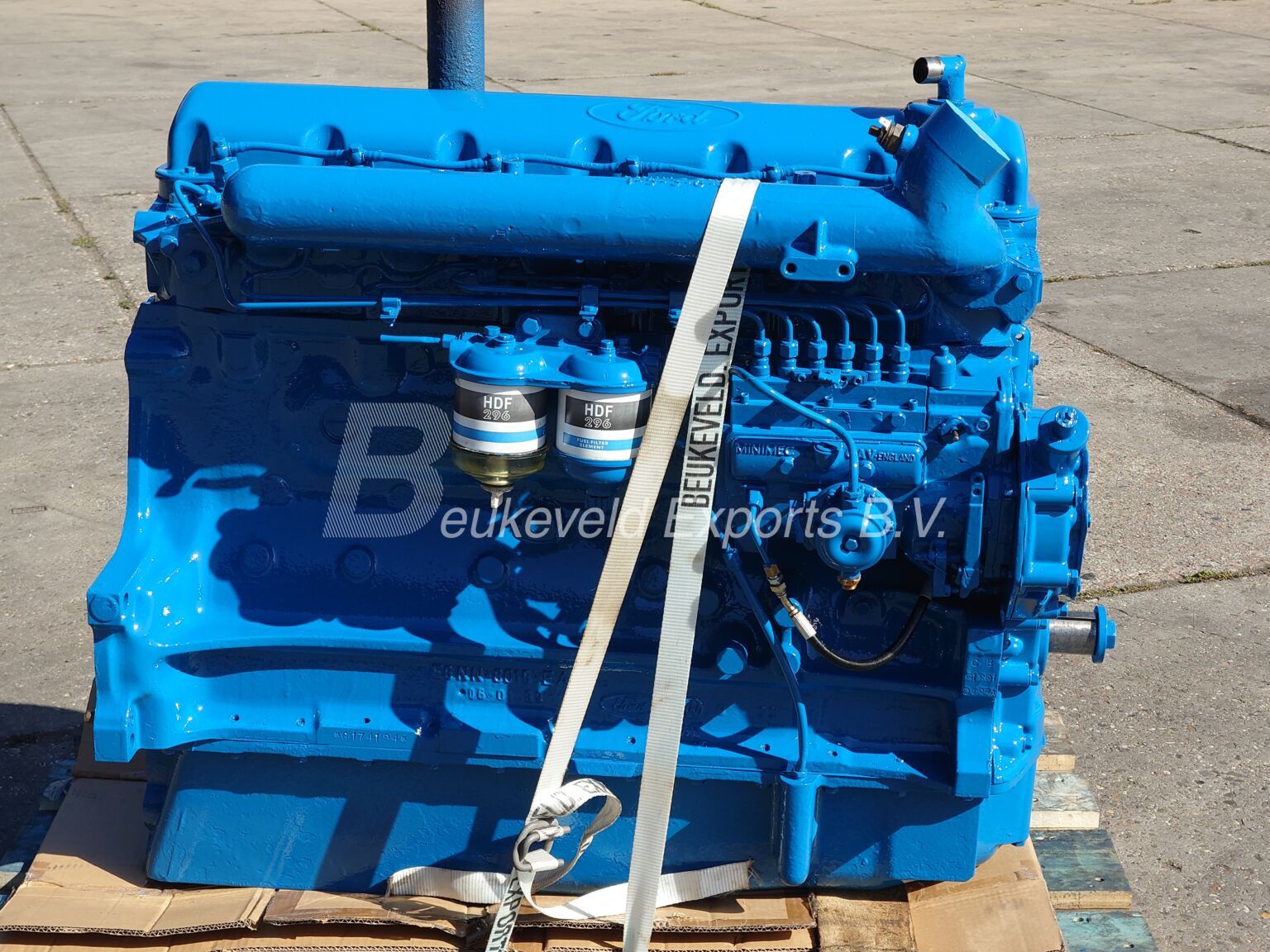 Rebuilt FORD 8210 BSD666 engine (3)