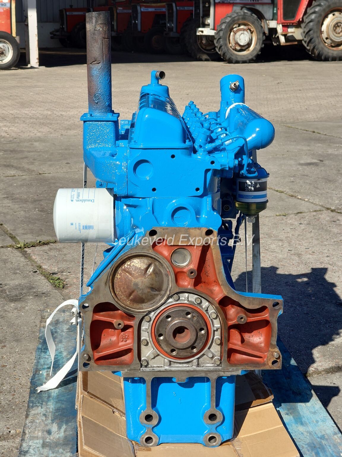 Rebuilt FORD 8210 BSD666 engine (8)