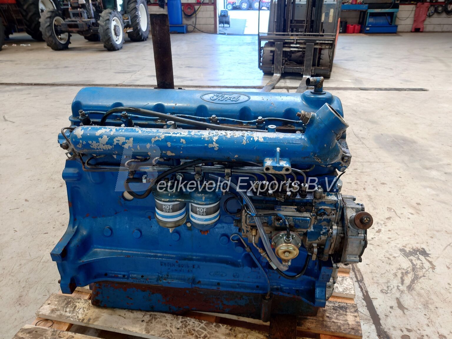 Running Ford BSD666 Engine (2)