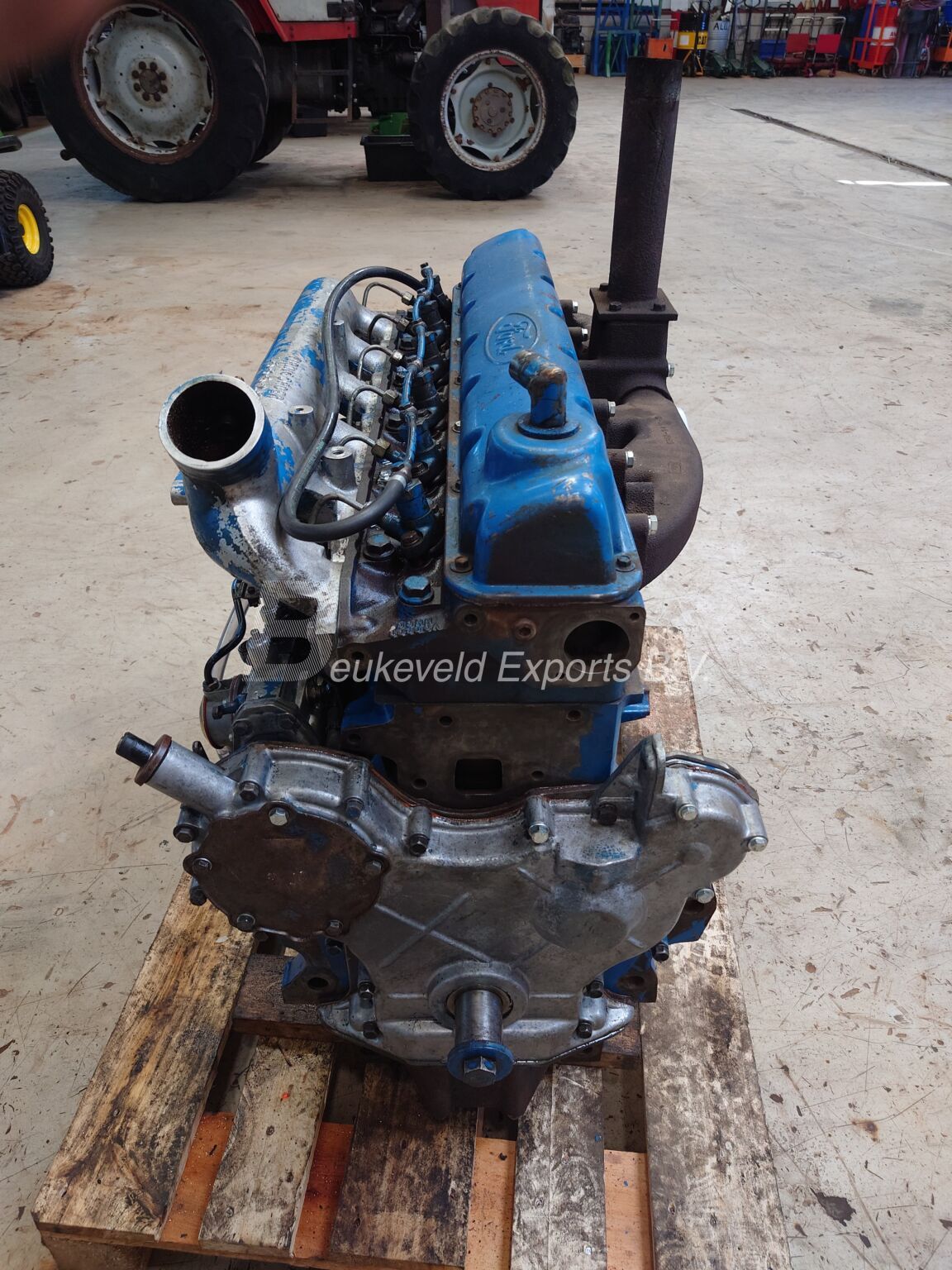 Running Ford BSD666 Engine (3)