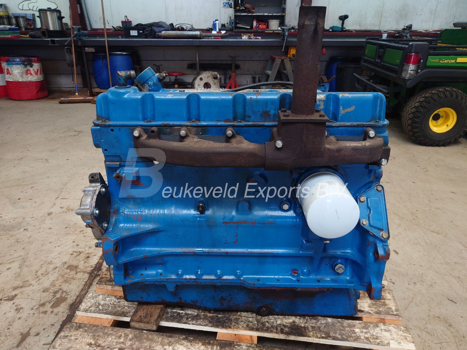 Running Ford BSD666 Engine (4)