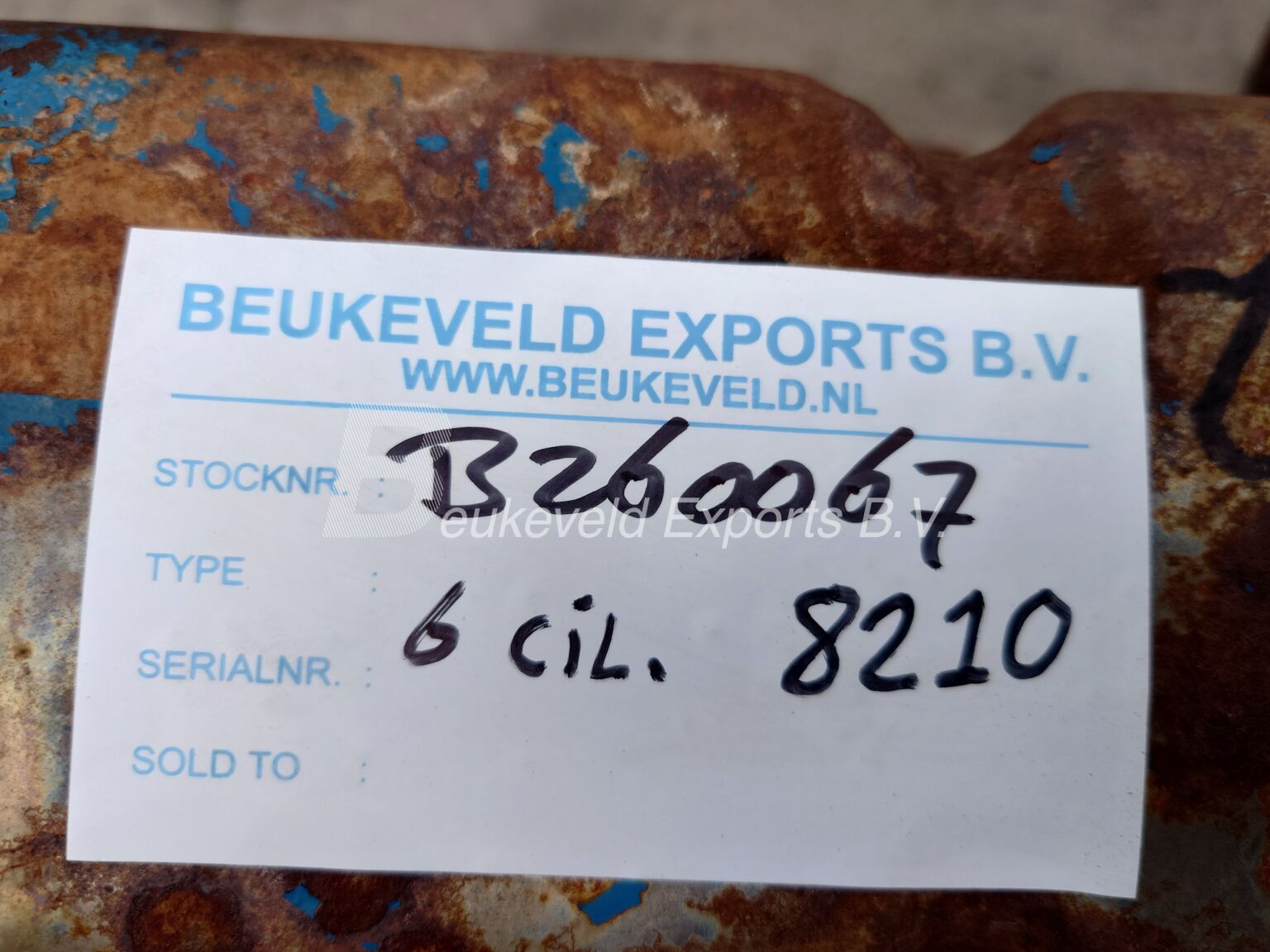 Used Ford engine BSD666 (1)