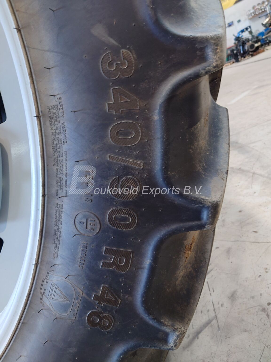 Used Set Mitas Row Crop Wheels front and rear (2)