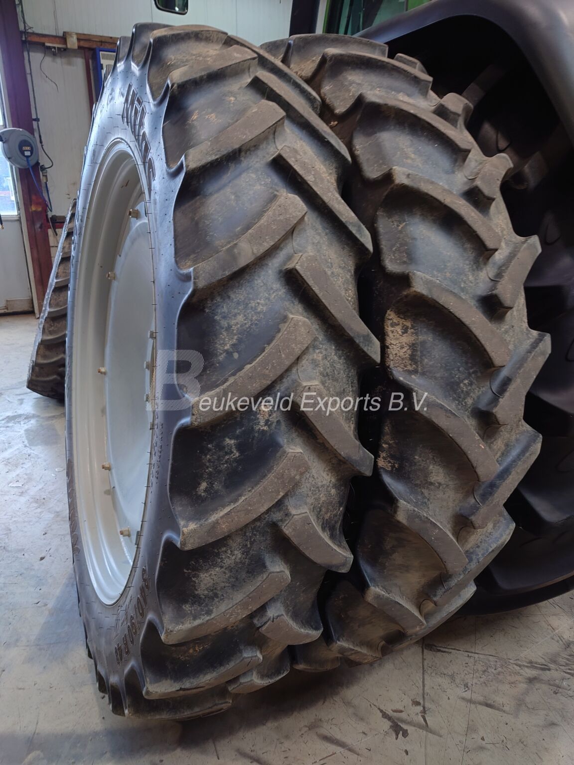 Used Set Mitas Row Crop Wheels front and rear (3)