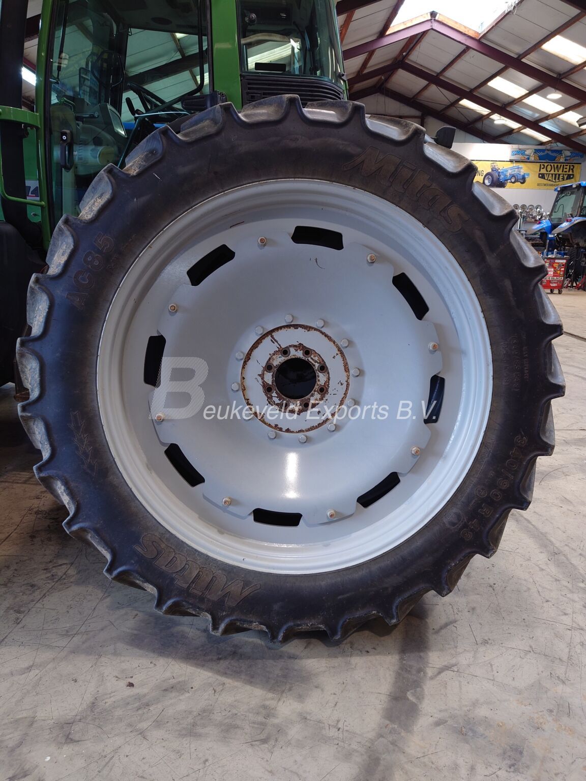 Used Set Mitas Row Crop Wheels front and rear (4)