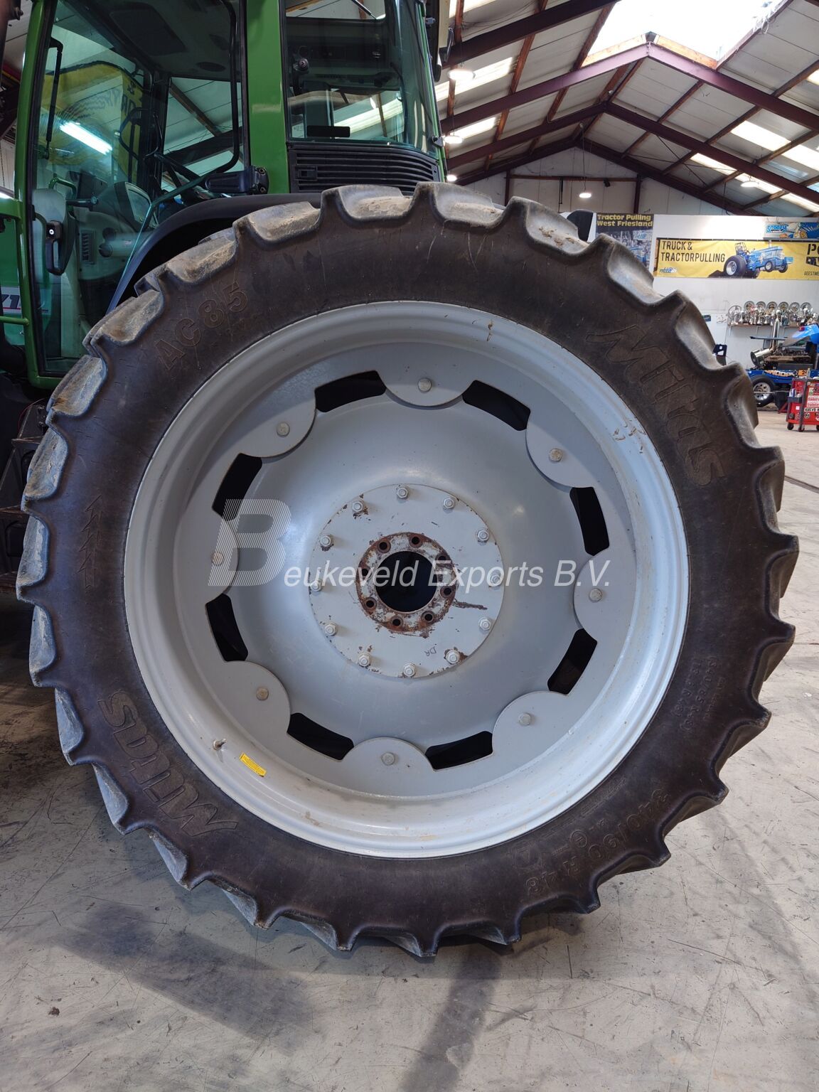 Used Set Mitas Row Crop Wheels front and rear (5)