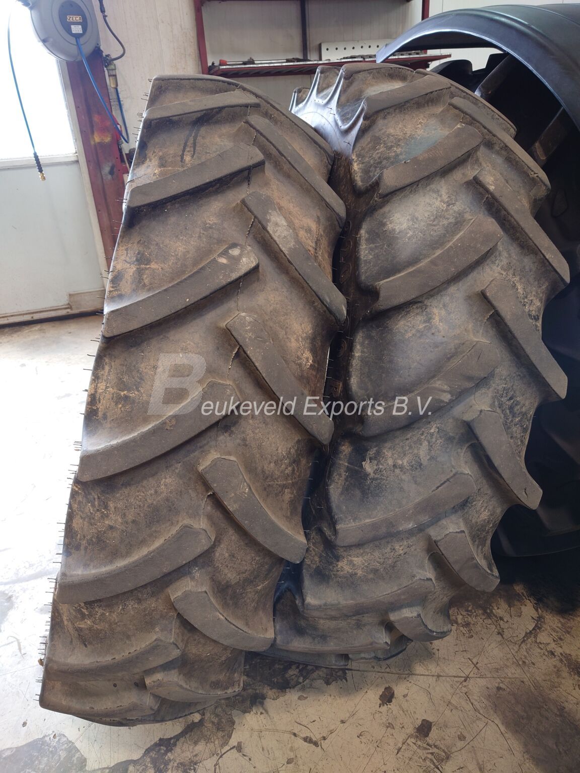 Used Set Mitas Row Crop Wheels front and rear (8)
