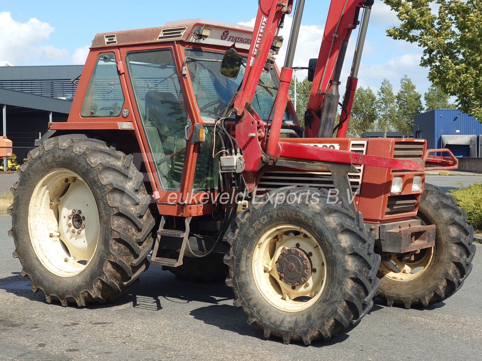 Fiat 100-90 frontloader (9)