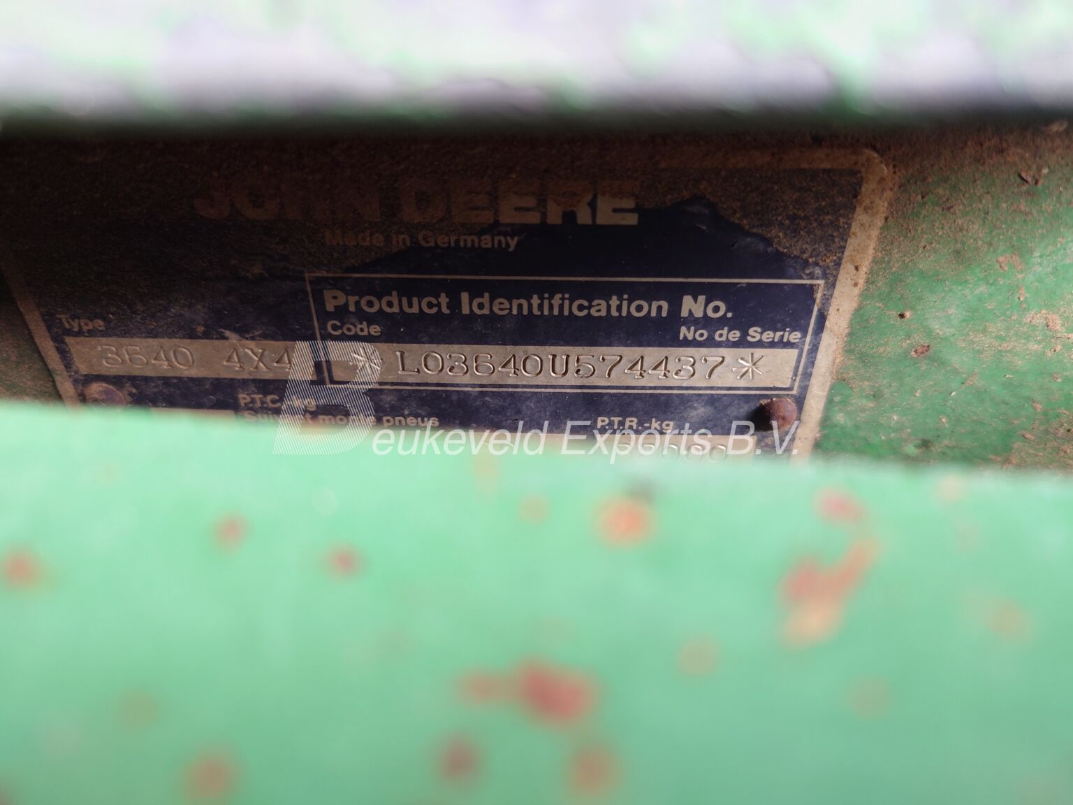 John Deere 3640 SGII cabin Cheap priced (1)