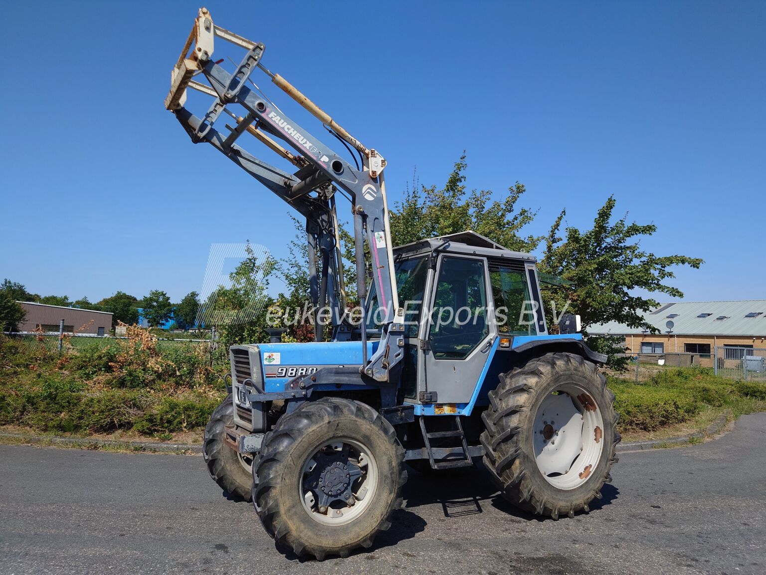 Landini 9880 frontloader (1)