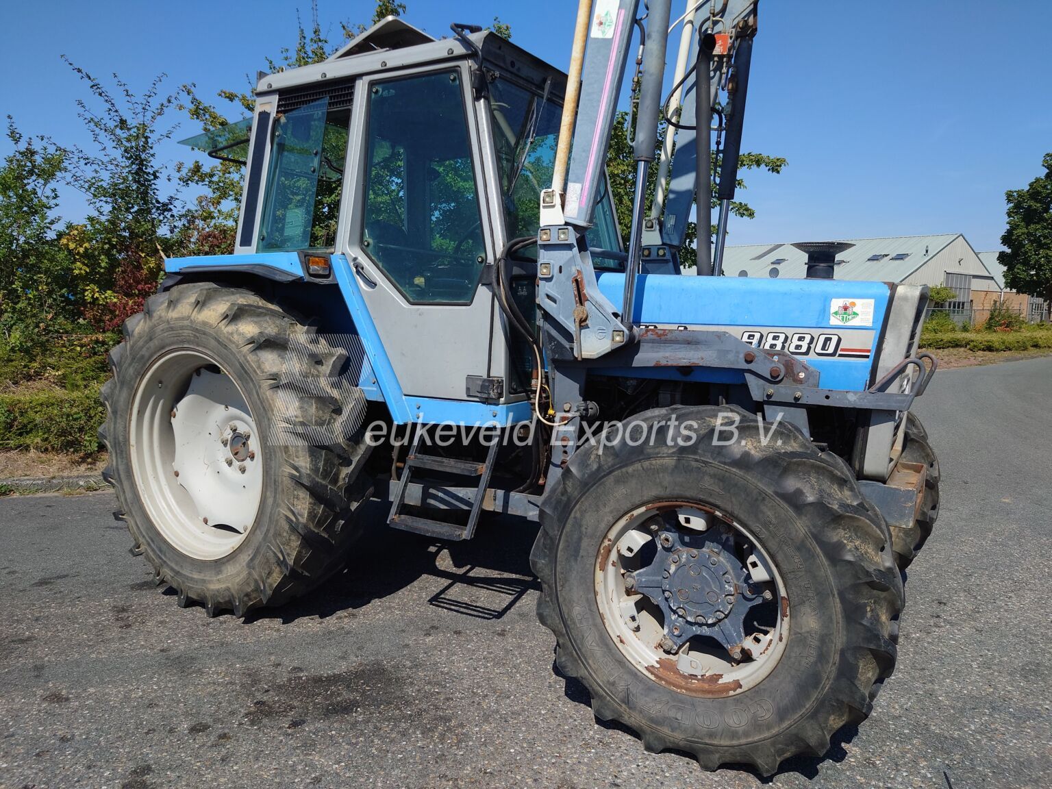 Landini 9880 frontloader (10)