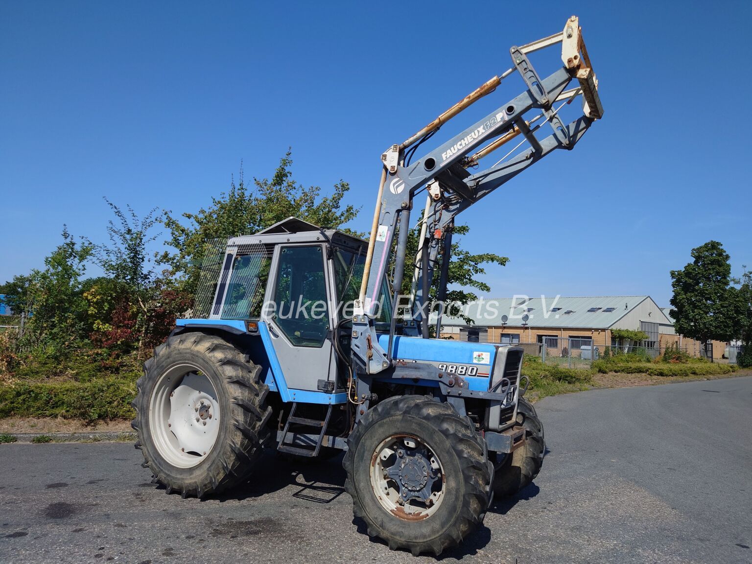 Landini 9880 frontloader (9)