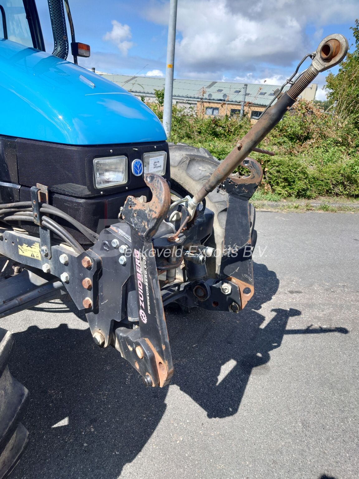 New Holland TL90 Turbo Zuidberg Frontlift 40Kmh (15)