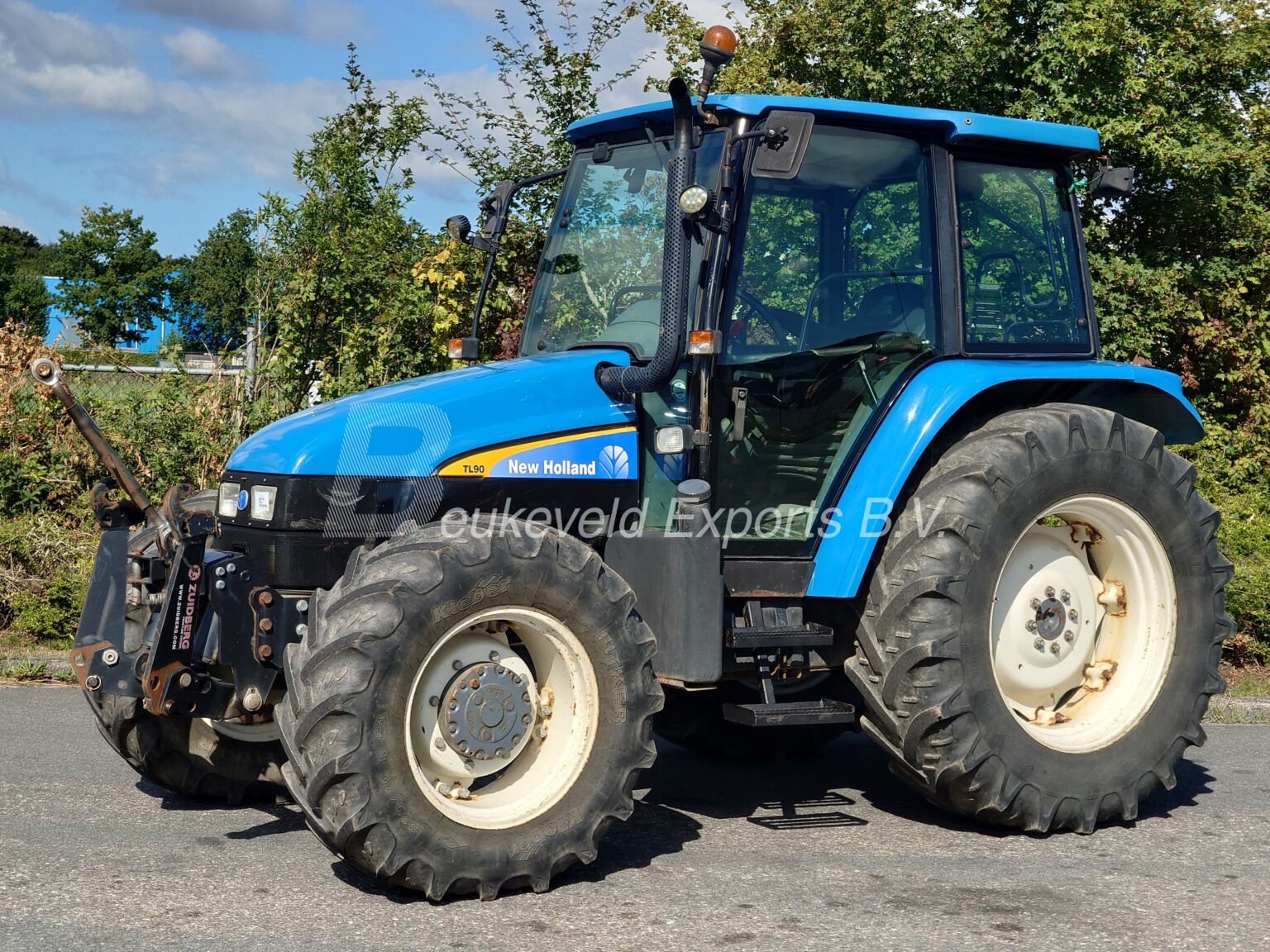 New Holland TL90 Turbo Zuidberg Frontlift 40Kmh (22)