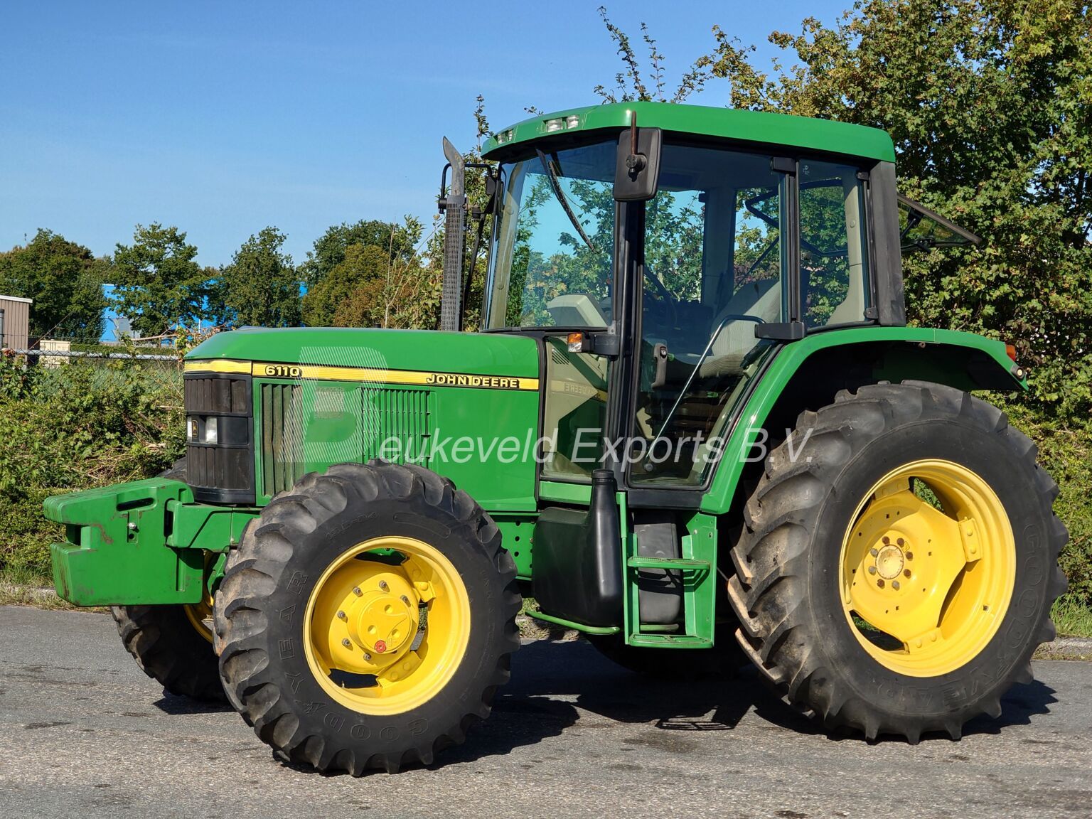 JOHN DEERE 6110 TURBO with Creeper (6)