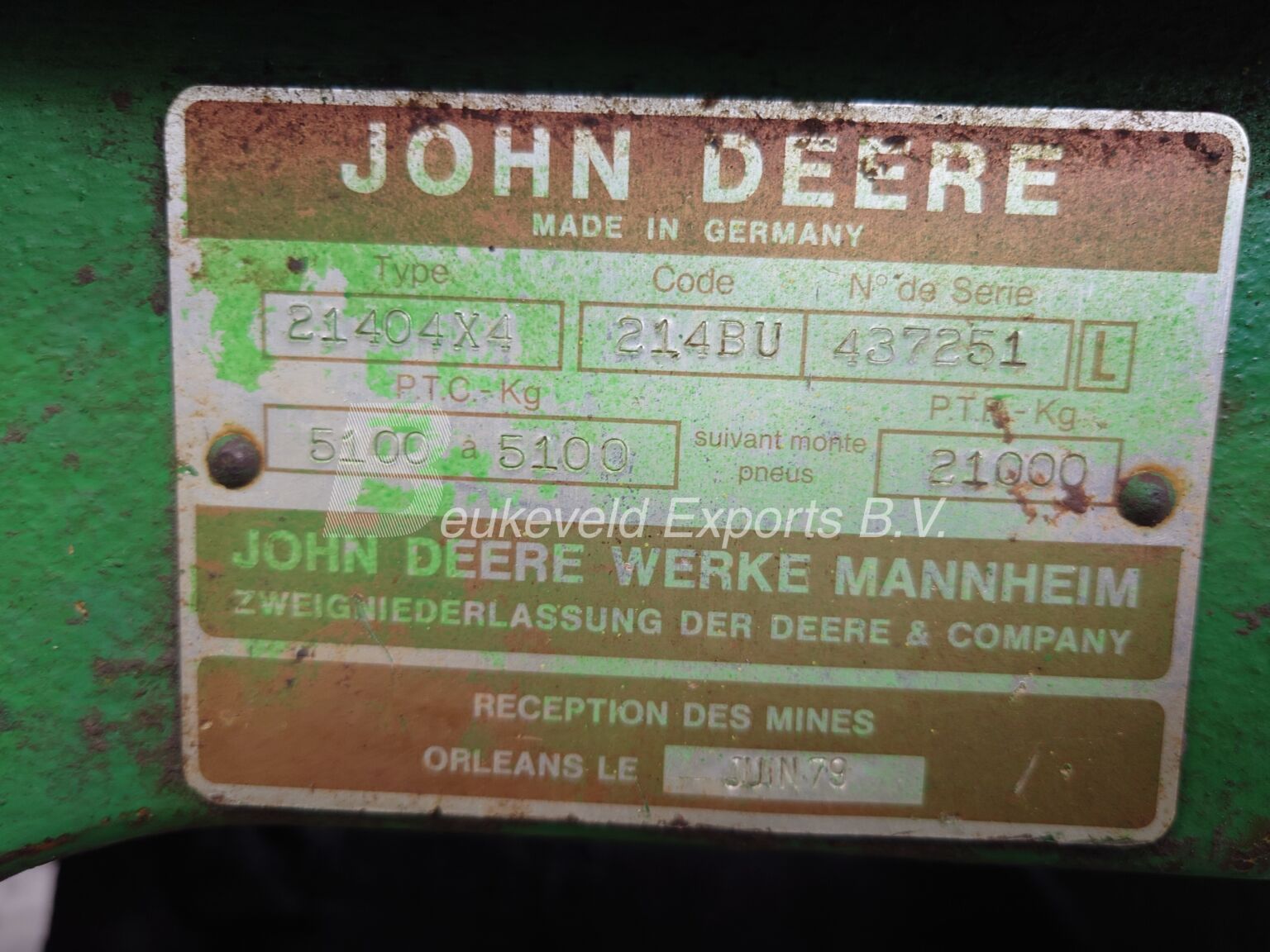 John Deere 2140 turbo 4×4 SGII Power Synchron (1)