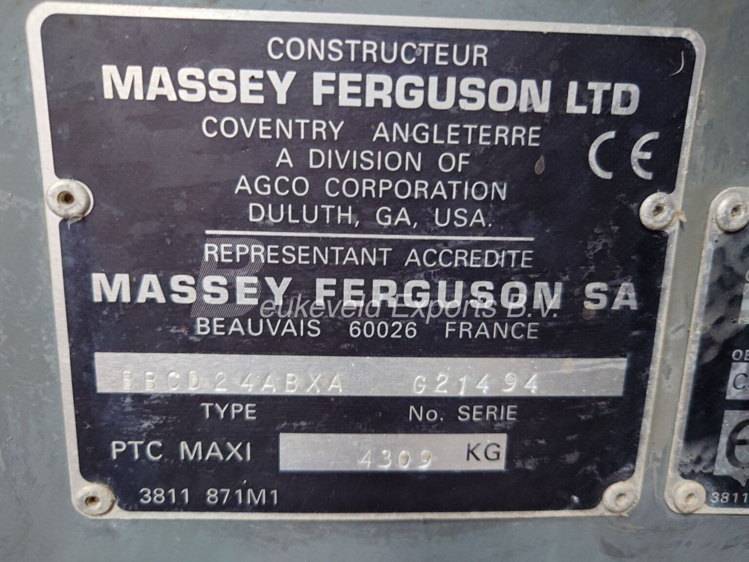 Massey Ferguson MF 4245 Turbo creeper (2)