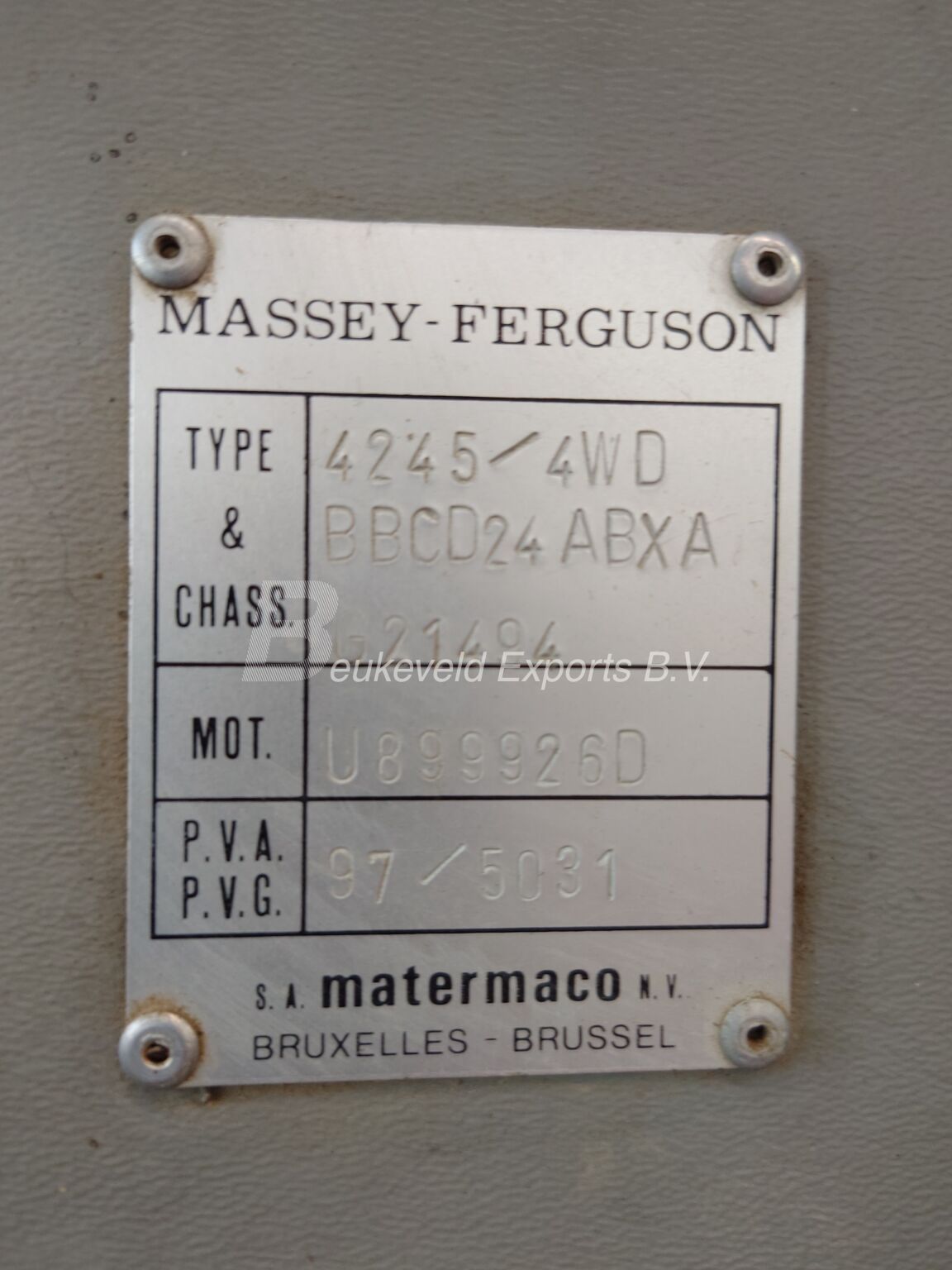 Massey Ferguson MF 4245 Turbo creeper (5)