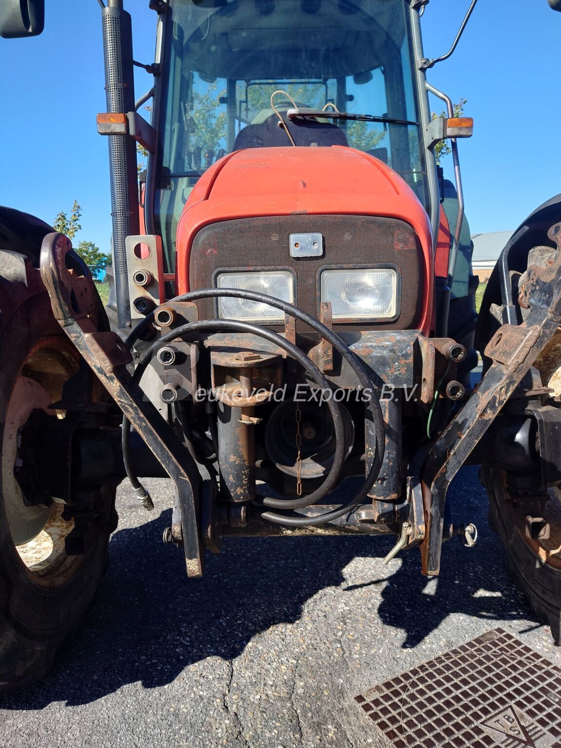 Massey Ferguson MF 4355 hi vision frontlift (9)