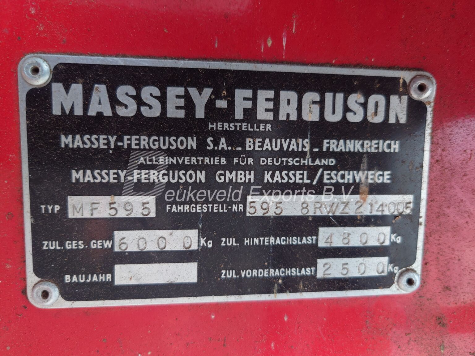 Massey Ferguson MF 595 MkII (1)