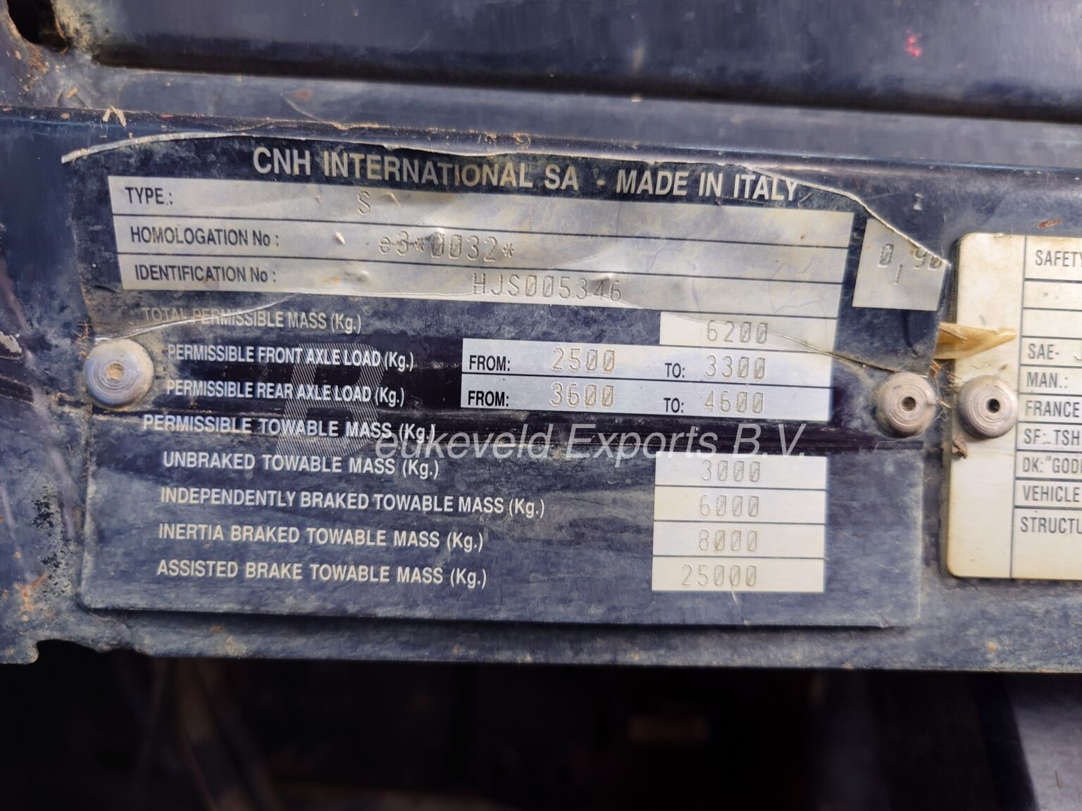 New Holland TL100 A Turbo frontloader airco (2)