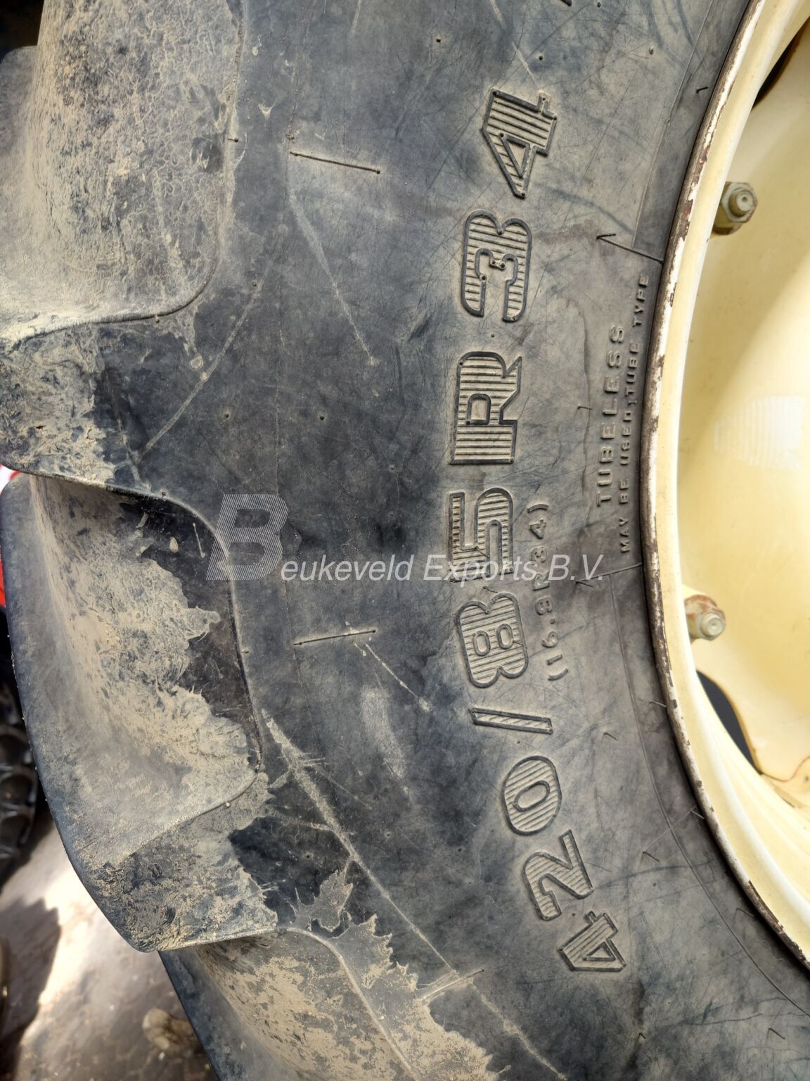 New Holland TL100 A Turbo frontloader airco (3)