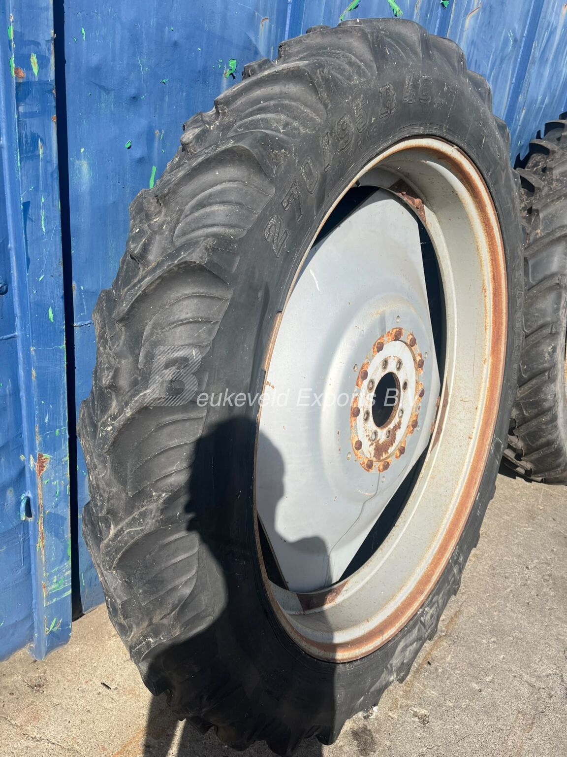Set Used Rowcrop wheels 11.2R48 (2)