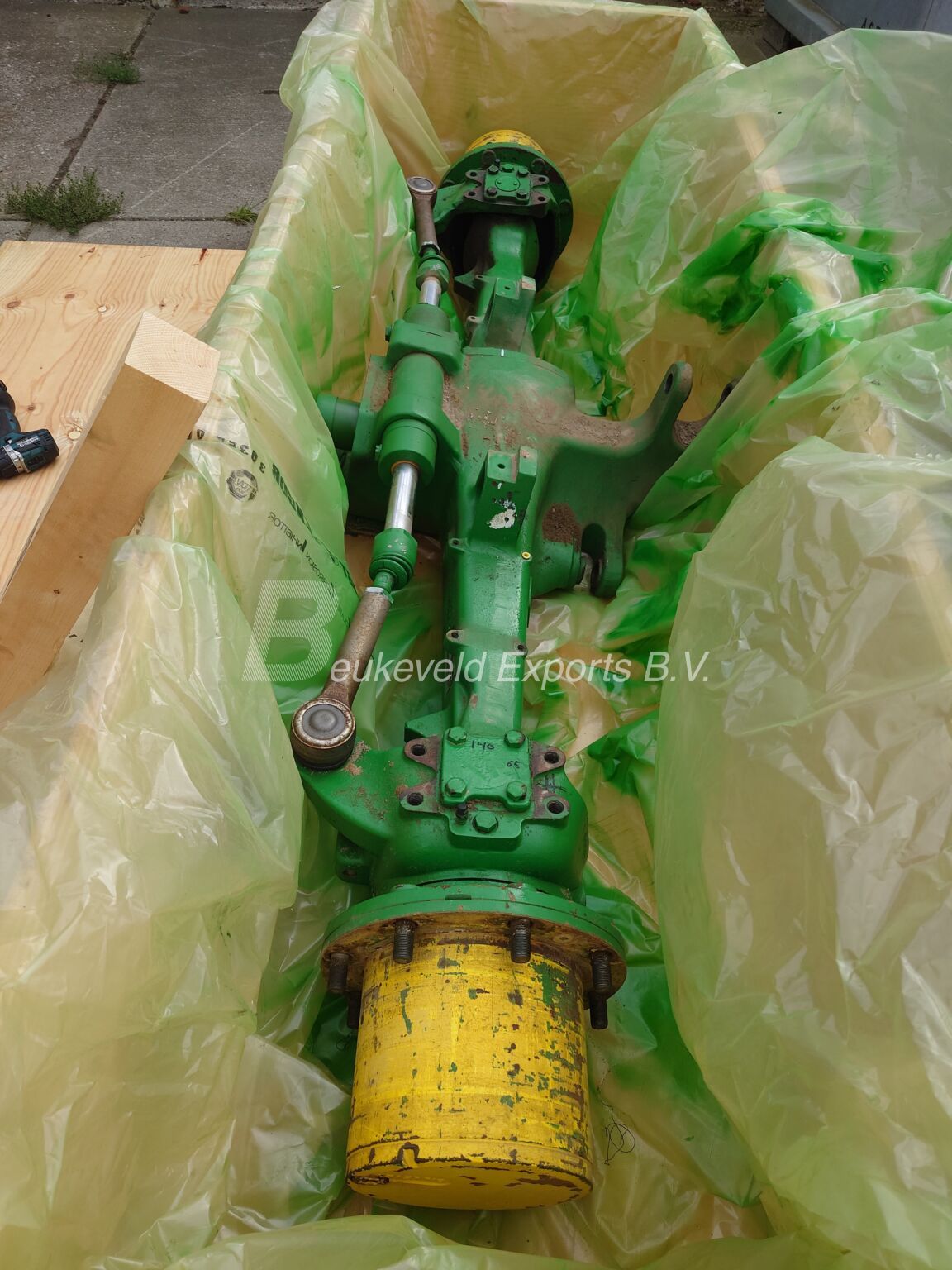 Used John Deere Front Axle AL227553 (3)