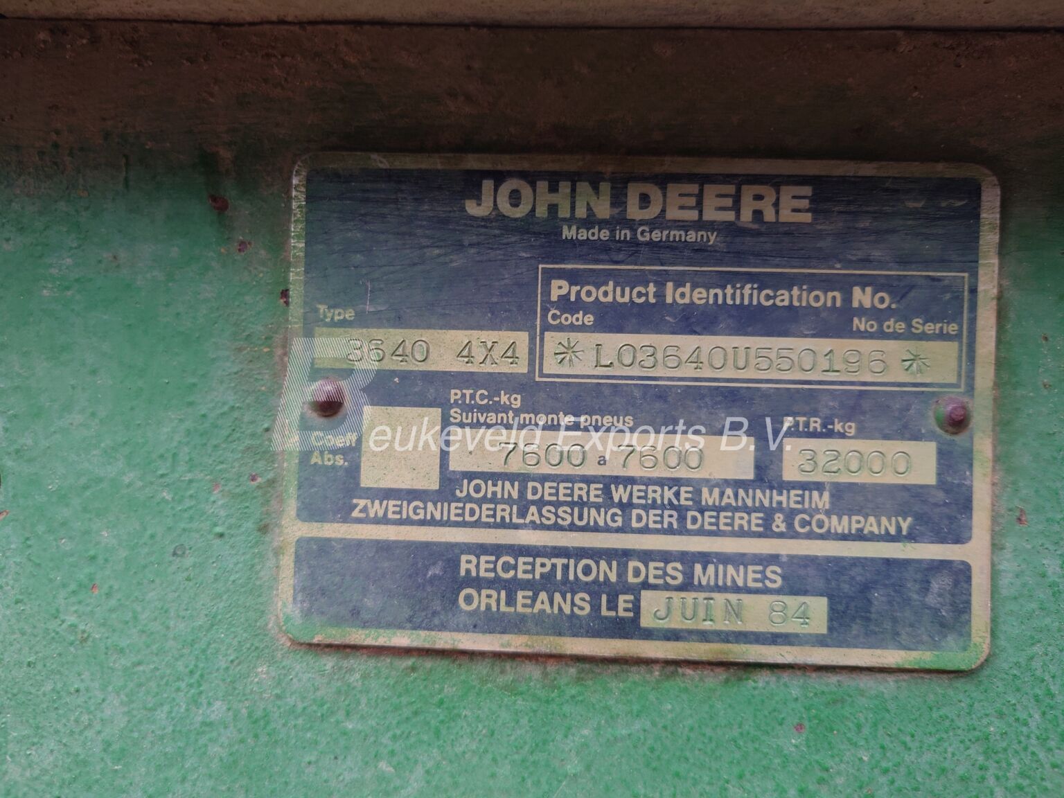 John Deere 3640 SGII cabin Airco (2)