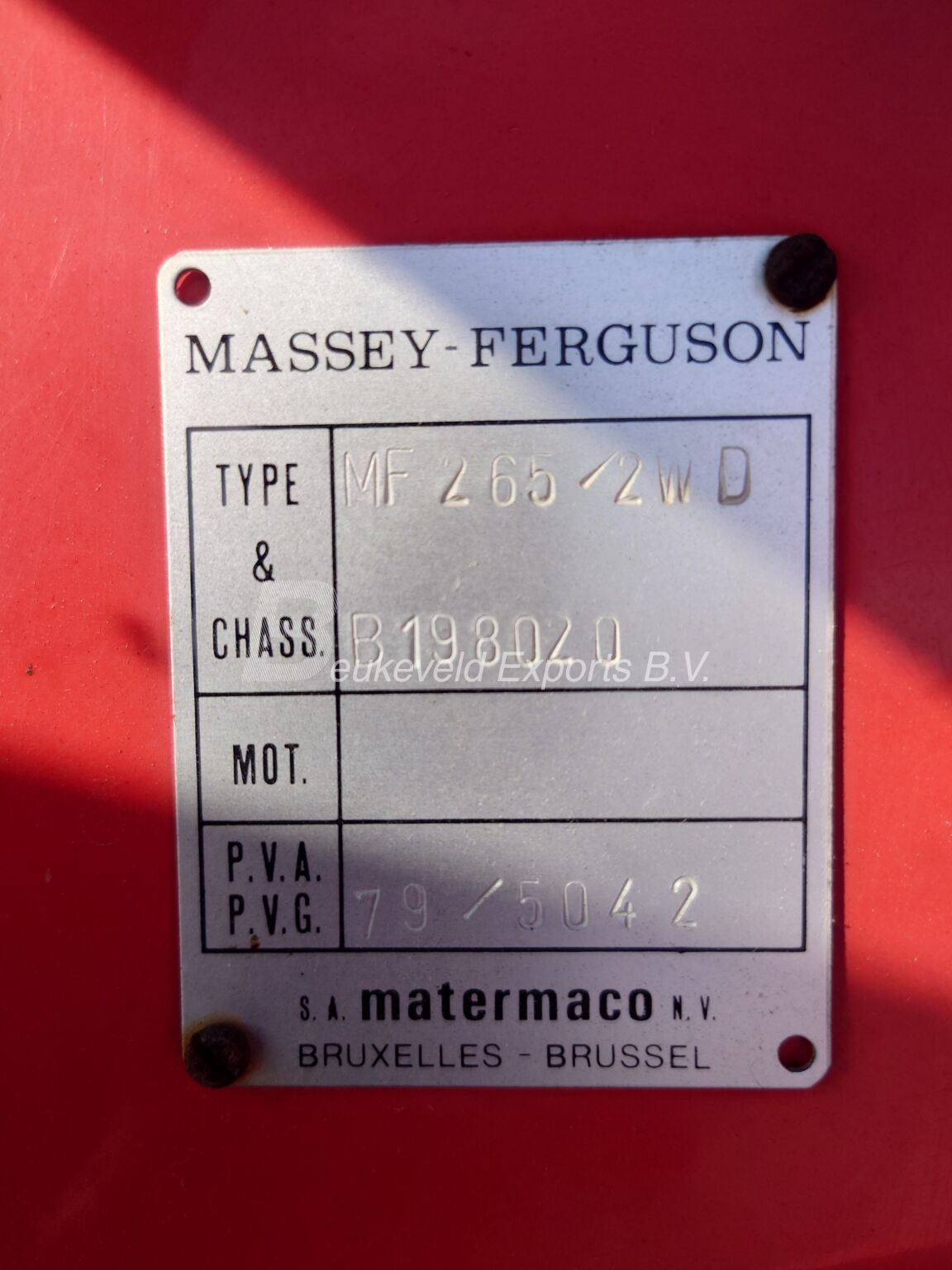 Massey Ferguson MF 265 creeper gearbox (10)