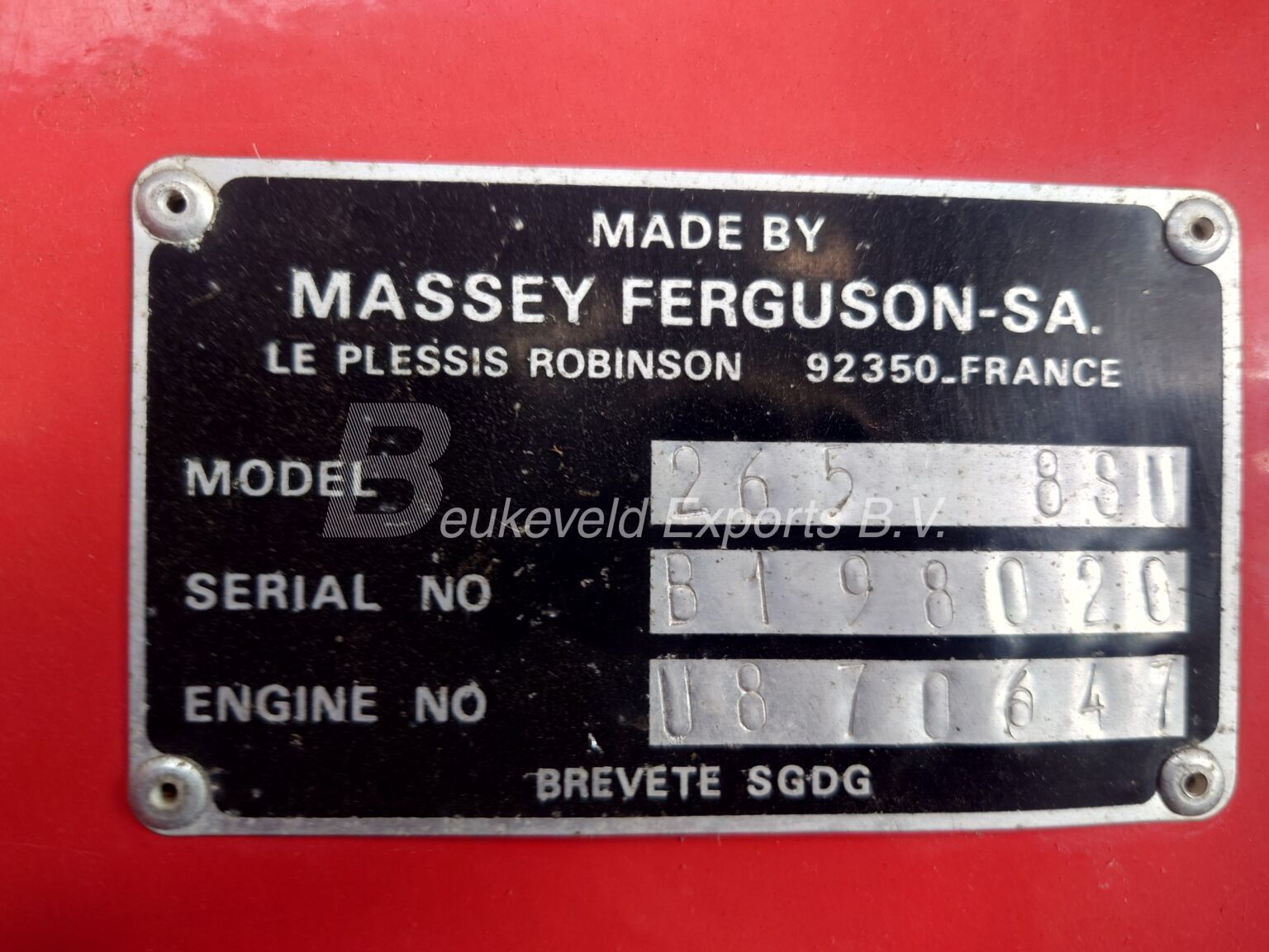 Massey Ferguson MF 265 creeper gearbox (2)