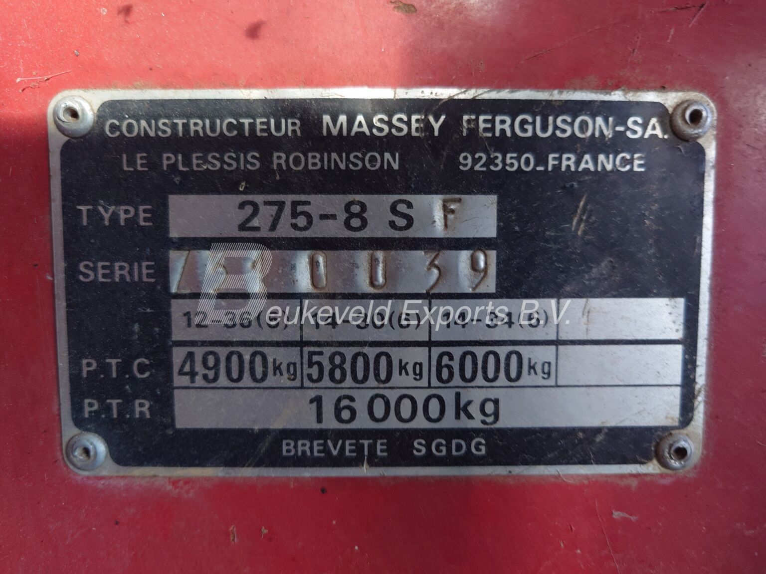 Massey Ferguson MF 275 2wd (1)
