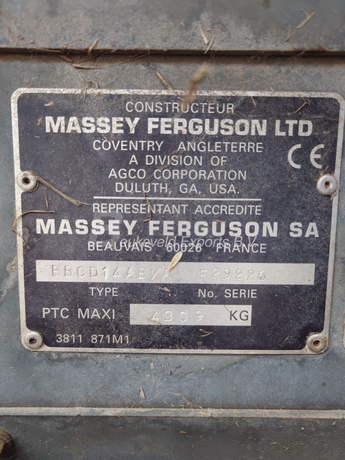 Massey Ferguson MF 4245 Turbo frontloader (4)